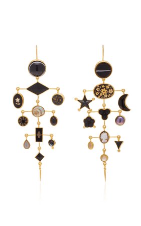 Multilayer Victorian Drop Earrings by Grainne Morton | Moda Operandi