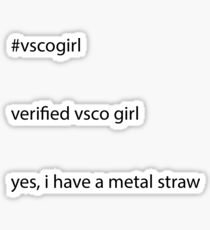 Ultimate Vsco Girl Stickers | Redbubble