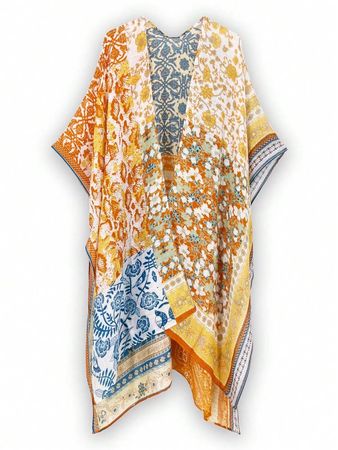 Floral Print Kimono | SHEIN USA
