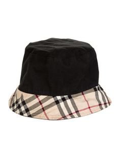 bucket hat black burberry style