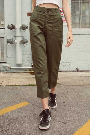 Kim Military Pants - Bottoms - Clothing