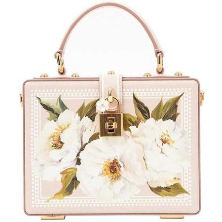 flower light pink bag