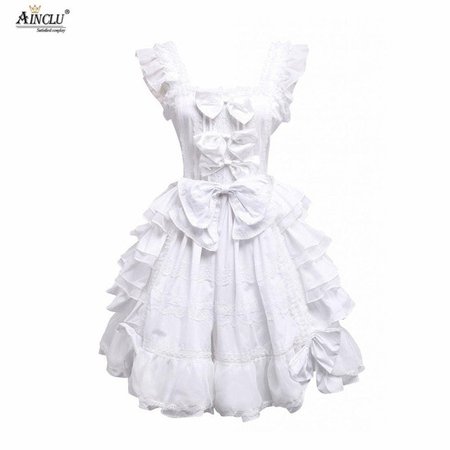 white lolita dress - Pesquisa Google