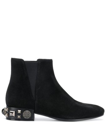Dolce & Gabbana Napoli Beatle Ankle Boots | Farfetch.com
