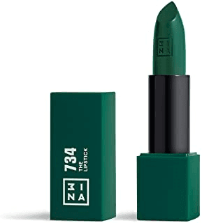 Emerald green lipstick
