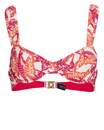 Palm Swimwear Farrow Printed Bikini Top | INTERMIX®