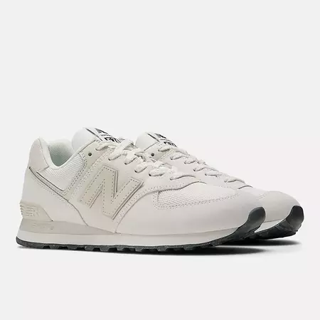 Unisex 574 Sneakers | Beige With Off White - New Balance