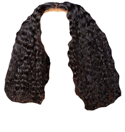 Black Loose Curly Lace Front Wig