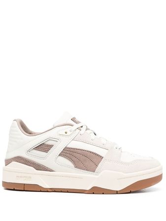 PUMA Panelled Leather Sneakers - Farfetch
