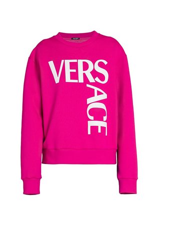Versace Logo Sweatshirt | SaksFifthAvenue