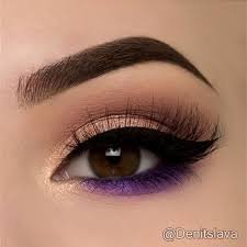 purple lower lash line - Google Search