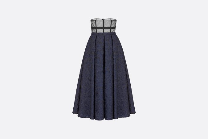Skirt in cloqué jacquard - Ready-to-wear - Women's Fashion | DIOR