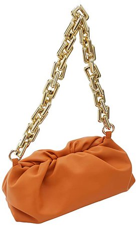 Amazon.com: Cloud Bag Dumpling Shoulder Bag Chunky Chain Pouch Bag: Shoes
