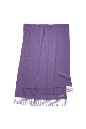 Oversized scarf lilac purple