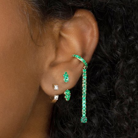 The Last Line on Instagram: “TLL Stone Spotlight: Emeralds—So fresh and so green green 🔦💚💎”