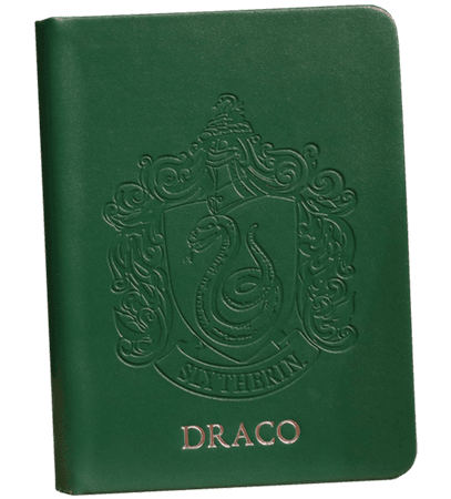 Personalised Slytherin Notebook | Harry Potter Shop UK