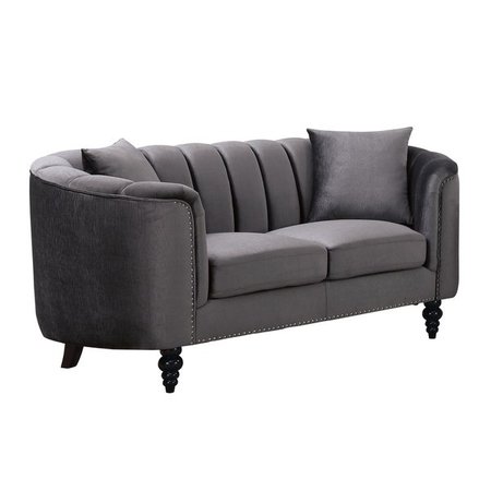Shop Furniture of America Tessa Glam Tufted Loveseat - On Sale - Free Shipping Today - Overstock.com - 23139333