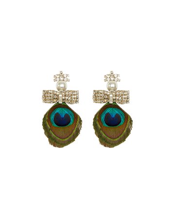 Mignonne Gavigan Peacock Lux Earrings | Neiman Marcus