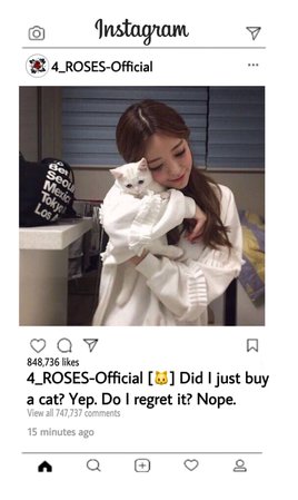 4_ROSES Instagram Update