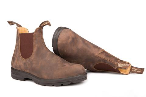 Blundstone 585 - The Leather Lined in Rustic Brown – Blundstone Canada