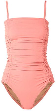 Helena Ruched Swimsuit - Pink