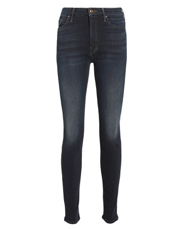 MOTHER The Looker High-Waist Skinny Jeans | INTERMIX®