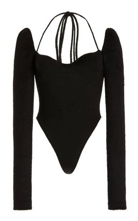 Textured Knit Bodysuit By Laquan Smith | Moda Operandi