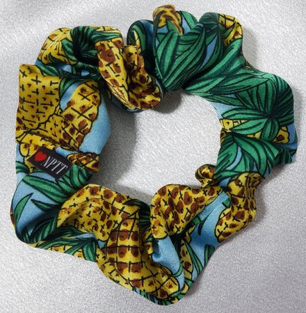 pineapple scrunchie