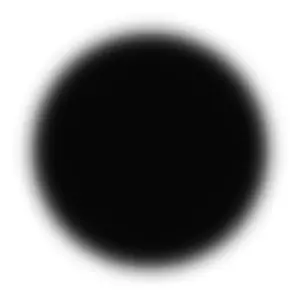 black circle shadow