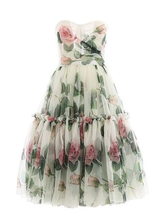dolce and gabbana floral dress