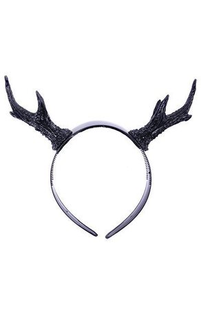 Deer Antlers Headband by Restyle | Gothic Accessories | Hair