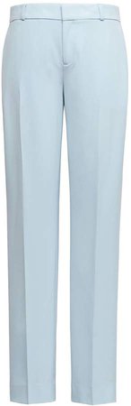 Avery Straight-Fit Washable Italian Wool-Blend Ankle Pant
