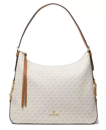 Michael Kors Signature Laney Hobo Shoulder Handbag & Reviews - Women - Macy's