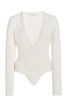 Michael Kors Collection Cashmere Bodysuit