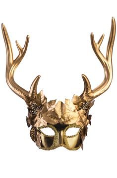 deer faun mask