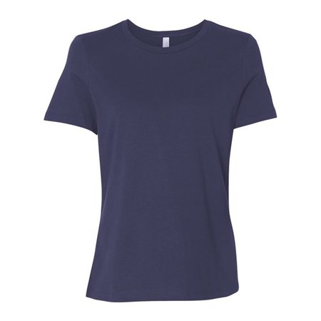 BELLA+CANVAS - Ladies' Relaxed Jersey Short-Sleeve T-Shirt - NAVY - 2XL - Walmart.com - Walmart.com