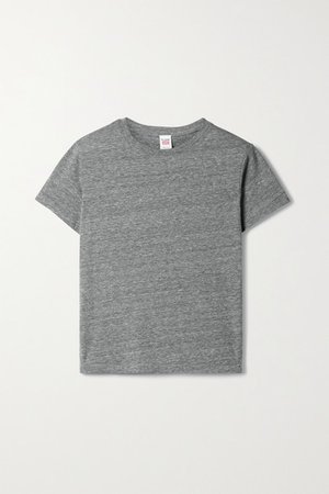 Net Sustain Hanes Classic Slub Jersey T-shirt - Gray