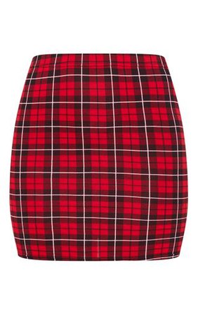 Tartan Check Print Mini Skirt | Skirts | PrettyLittleThing