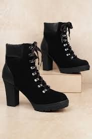 cute combat boots with heel - Google Search