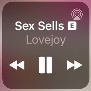 sex sells Lovejoy