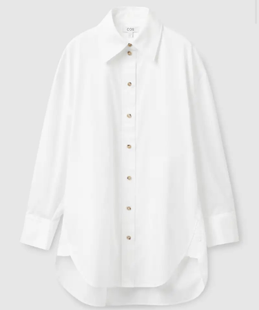 cos white shirt
