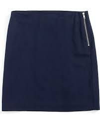 Tommy Hilfiger Navy Blue Mini Skirt