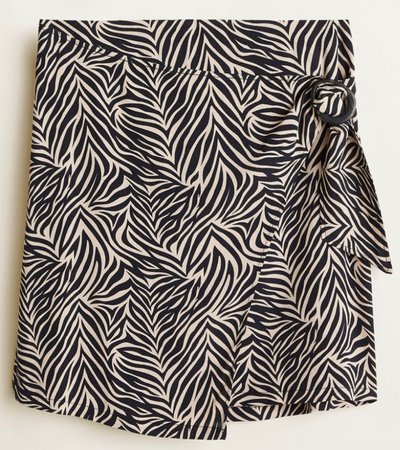 Stripped Zebra Skirt