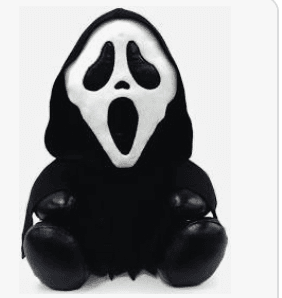 ghost face stuffed animal