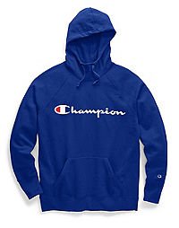 Champion Women's Powerblend® Fleece Pullover Hoodie, Script Logo | Champion