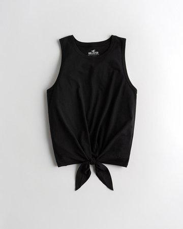 Girls Must-Have Tie-Front Tank | Girls New Arrivals | HollisterCo.com