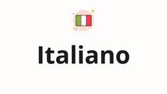 word - Italiano/Italia