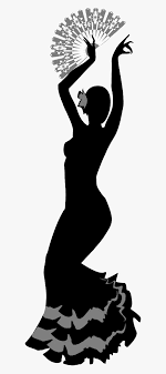 flamenco silhouette -