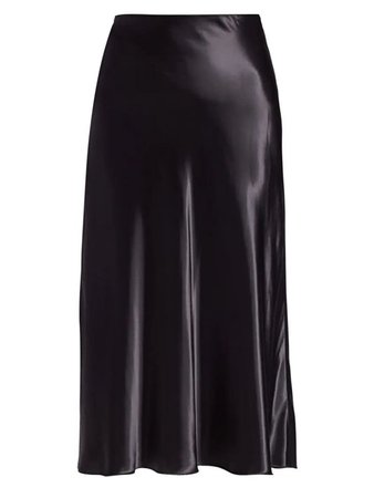 The Row Medela Satin Midi Skirt