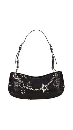 Pinterest star black purse bag png